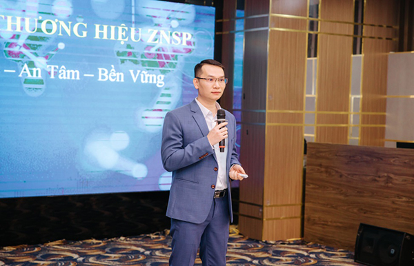 Ông Trần Tăng Hải – Giám đốc điều hành Công ty Z-Ton Việt Nam nói về định hương sản phẩm ZNSP trong tương lai gần.