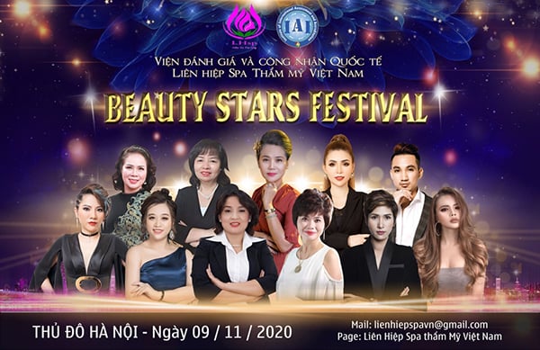 Beauty Stars Festival 2020 được tổ chức bởi Liên hiệp Spa Thẩm mỹ Việt Nam thuộc Viện Đánh giá & Công nhận Quốc tế đã diễn ra tại Hà Nội.