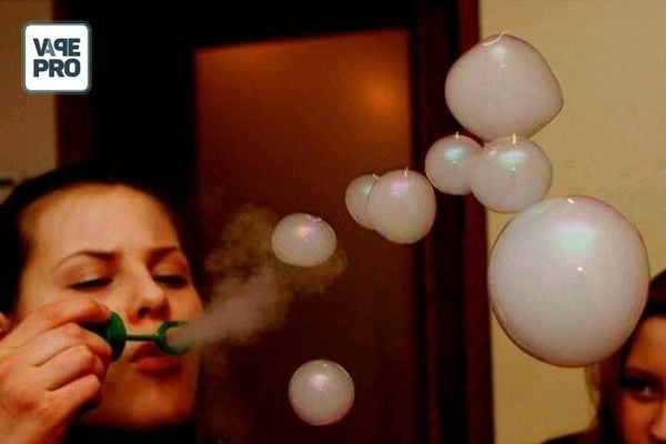 Smoke bubble