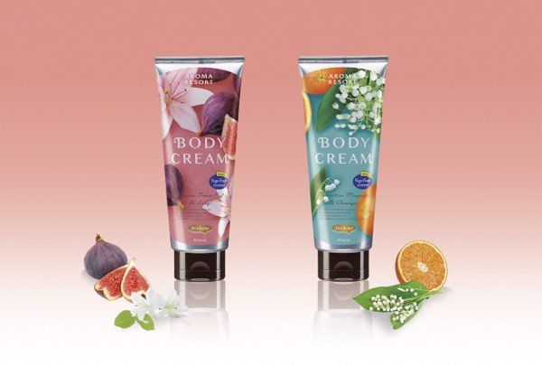 kracie-kem-duong-the-aroma-resort-huong-cam-va-hoa-minoza-170g