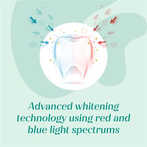 Bộ làm trắng răng White Glo Teeth Whitening Kit Advanced Red & Blue Light (sạc điện)