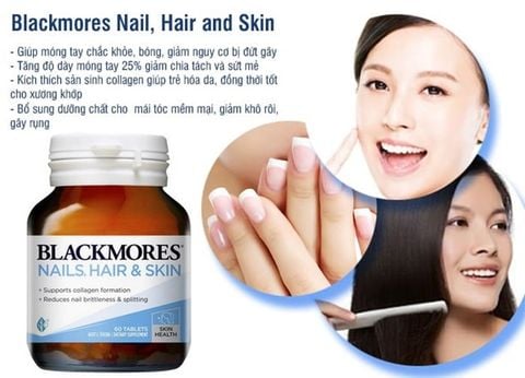Công dụng của Blackmores Nails, Hair & Skin