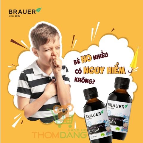 Trị ho dành cho trẻ Baby & Child Cough 100 ml giúp làm giảm các triệu chứng ho khan, ho có đờm