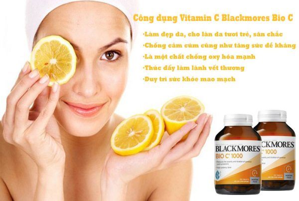 Công dụng của Vitamin C blackmores