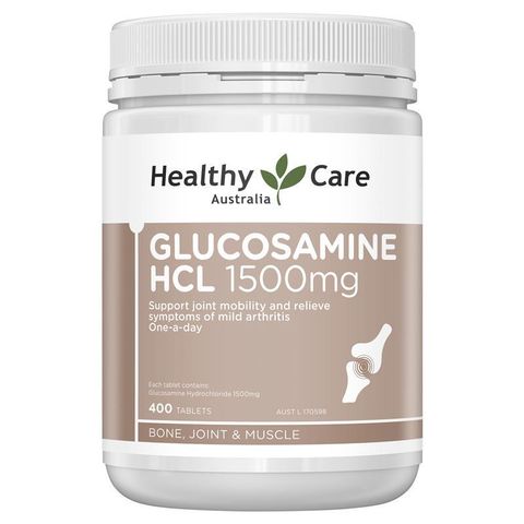 Glucosamine HCL 1500mg MẪU MỚI NHẤT