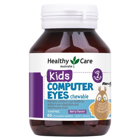 Healthy Care Kids Computer Eyes 60 Chewable