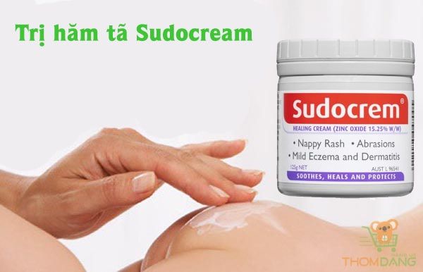 Kem chống hăm tã đa năng Sudocrem Healing Cream 125g