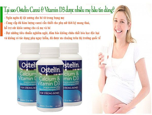 Tại sao Ostelin Canxi & Vitamin D3 từ Úc lại được nhiều mẹ bầu tin tưởng sử dụng đến vậy?