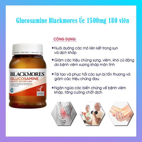 Công dụng Glucosamine Blackmores Úc
