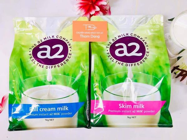Sữa A2 Nguyên Kem Full Cream Milk của Úc 1kg