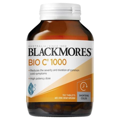 Vitamin C Blackmores Bio C 1000 150 viên Mẫu mới