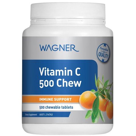 Vitamin C Wagner Chewable 500mg 500 viên nhai 