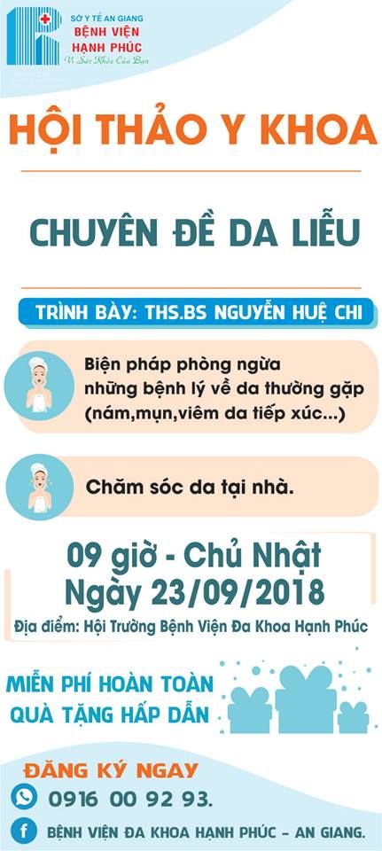 HỘI THẢO Y KHOA - CHUYÊN ĐỀ DA LIỄU