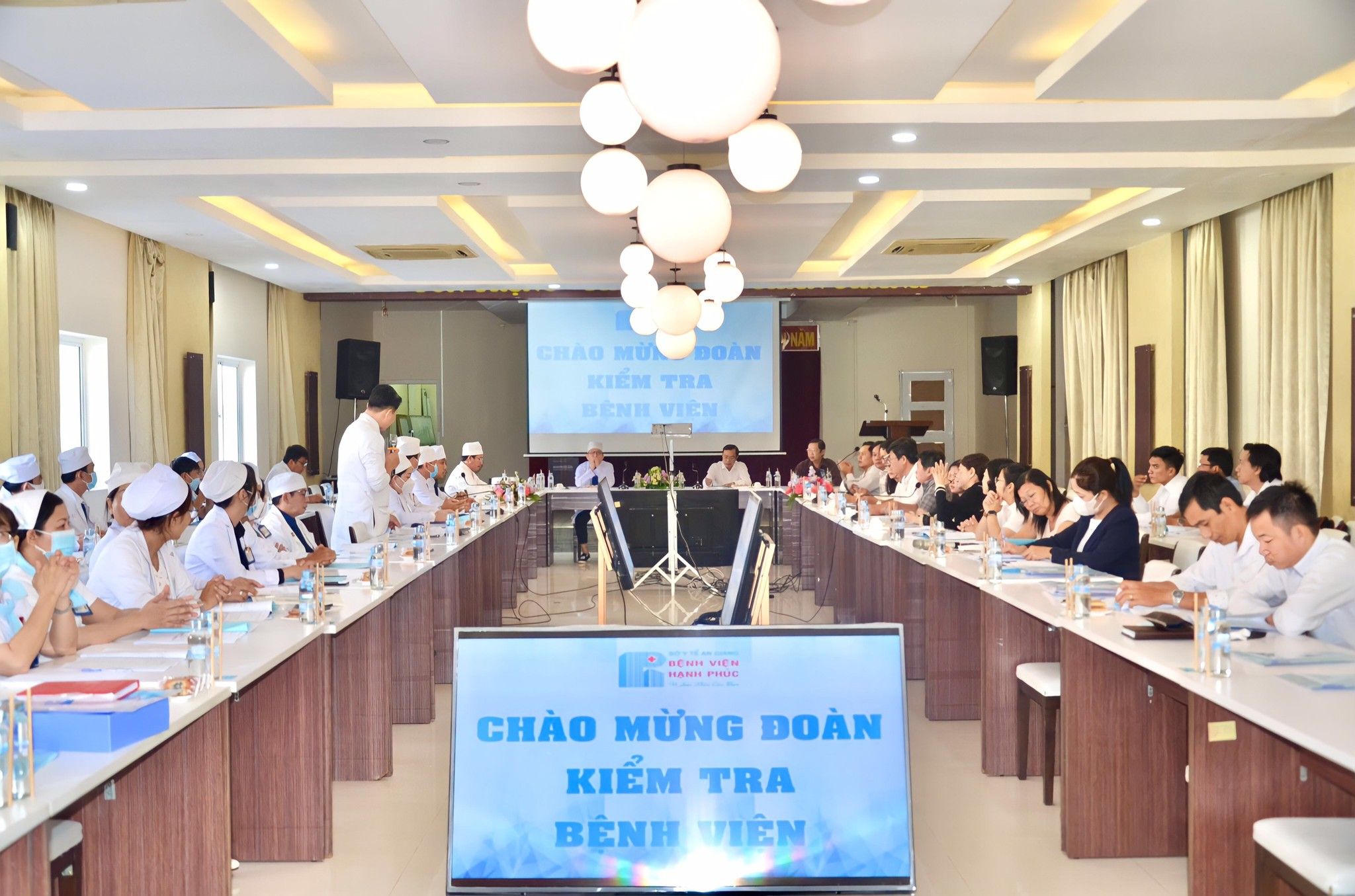 KẾT QUẢ KIỂM TRA, ĐÁNH GIÁ CHẤT LƯỢNG BỆNH VIỆN ĐA KHOA HẠNH PHÚC NĂM 2022 CỦA SỞ Y TẾ AN GIANG