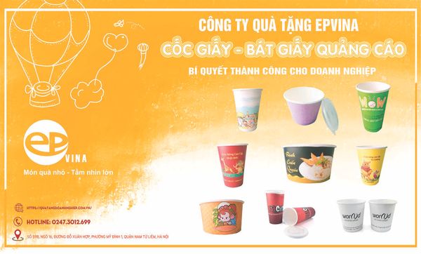 bán cốc giấy 1 lần giá rẻ