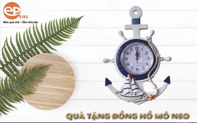 Đồng hồ mỏ neo treo tường công cụ quảng bá hiệu quả