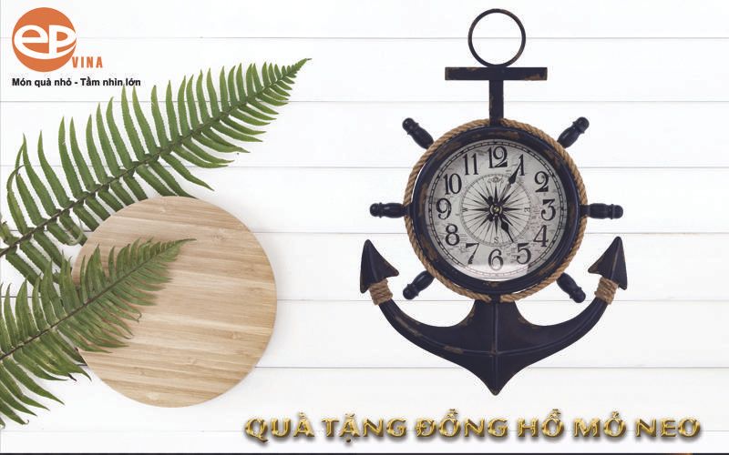 Đồng hồ mỏ neo quà tặng doanh nghiệp độc đáo