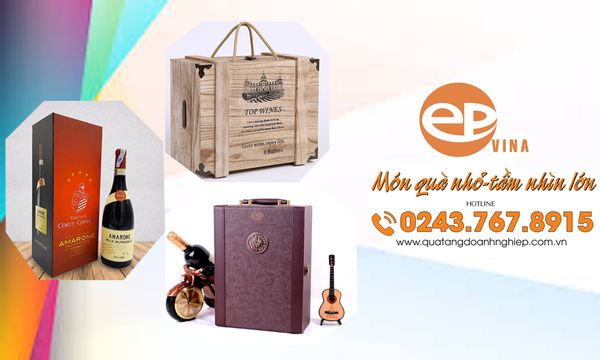 Epvina cung cấp hộp rượu quà tặng