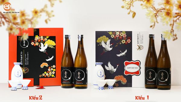 hộp quà rượu sake 3