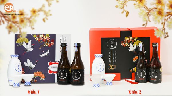 hộp quà rượu sake