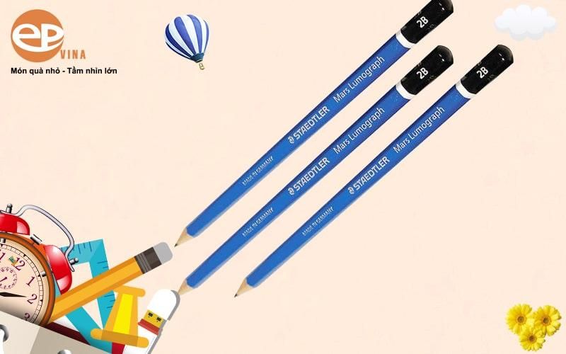 In logo lên bút chì