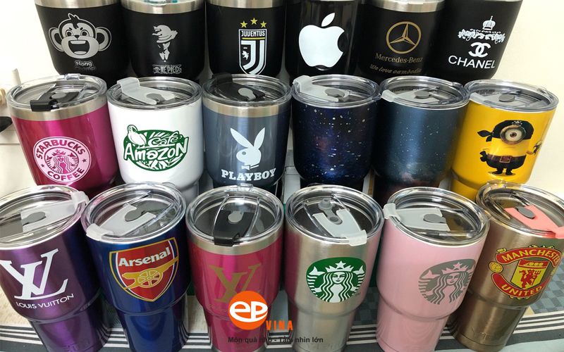 Giới thiệu các phương pháp in logo, in hình lên ly giữ nhiệt tại EPVINA
