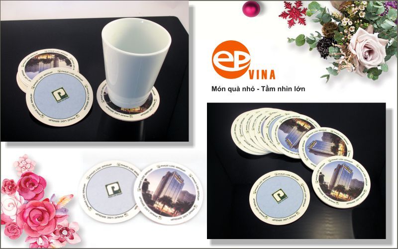 đế lót ly bằng giấy