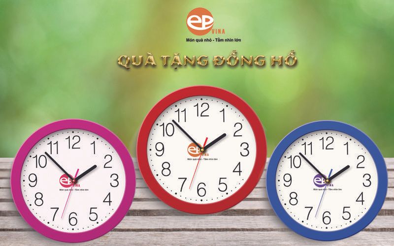 Tất cả các mẫu đồng hồ treo tường của EPVINA luôn phù hợp với ngân sách của từng khách hàng