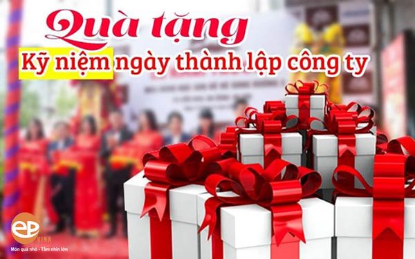 quà tặng mừng ngày thành lập doanh nghiệp