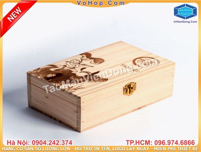Làm hộp đựng quà bằng gỗ tại Cầu giấy