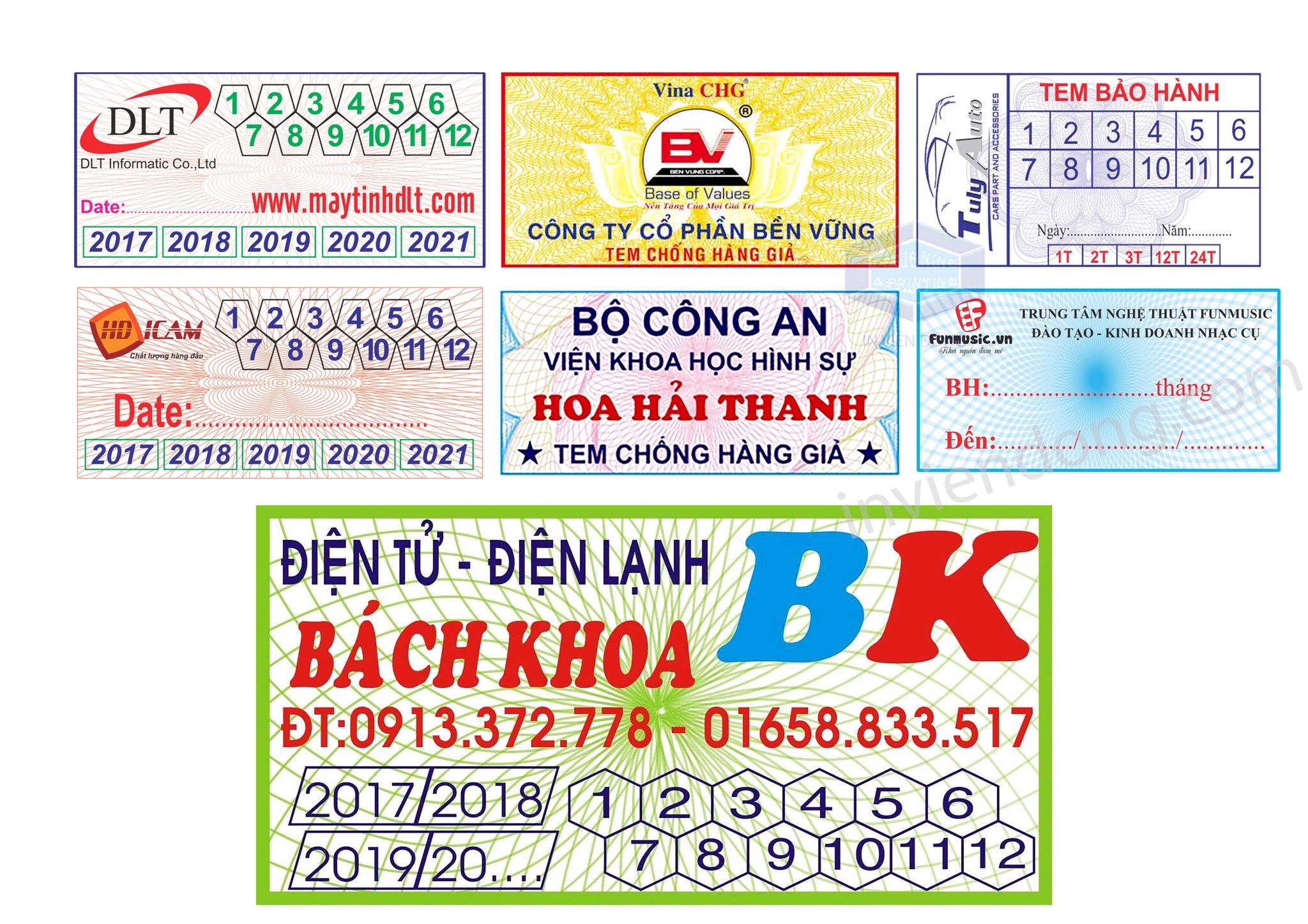 Công ty in tem vỡ giá rẻ tại Hà Nội