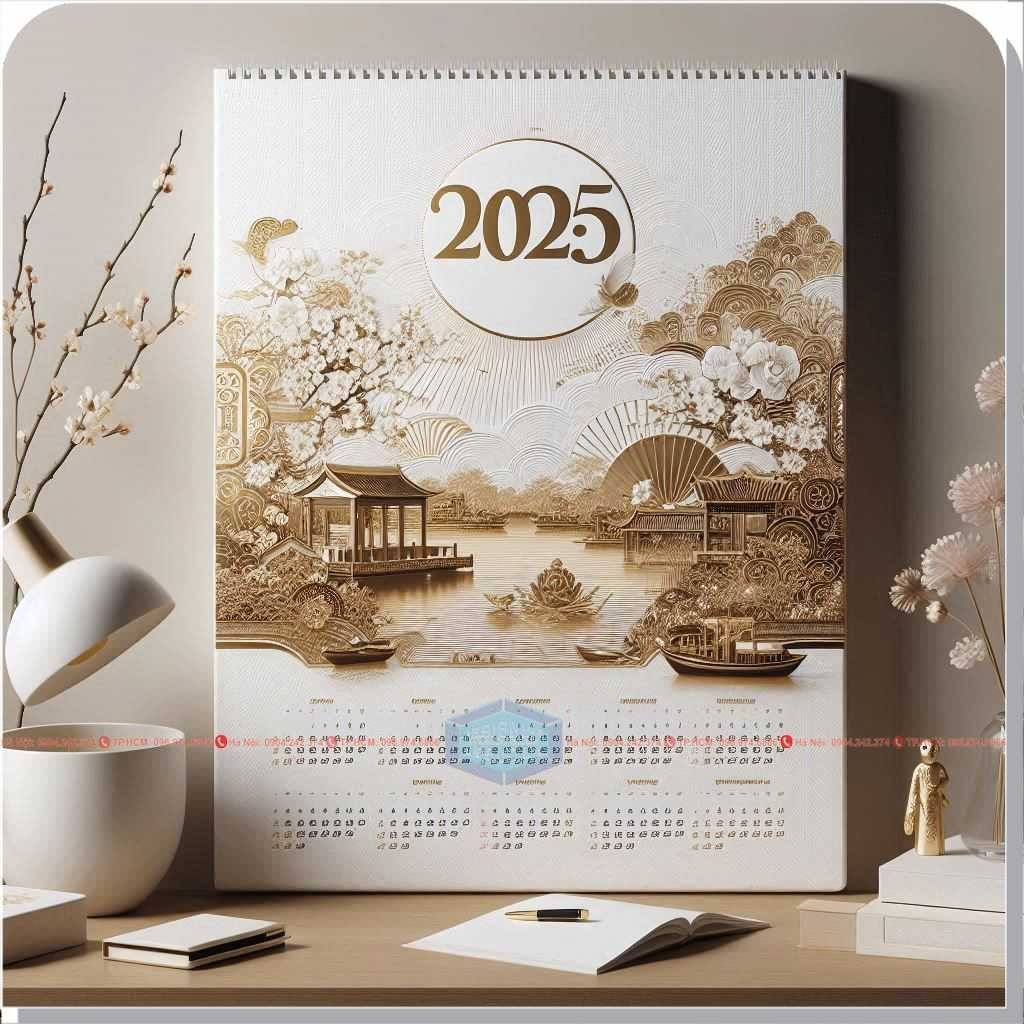 In Lịch Xuân 2025