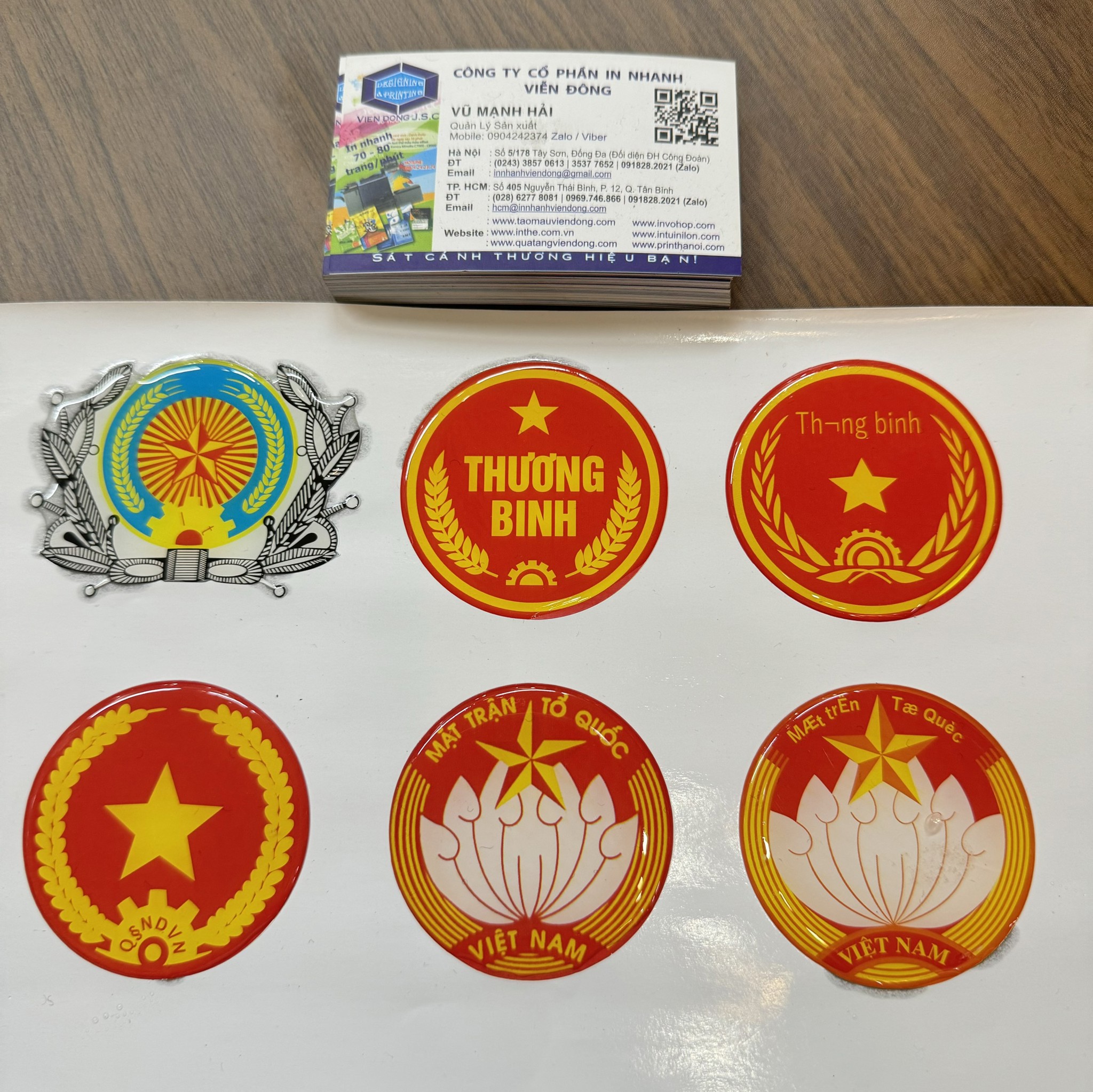 In Tem Decal Nhựa