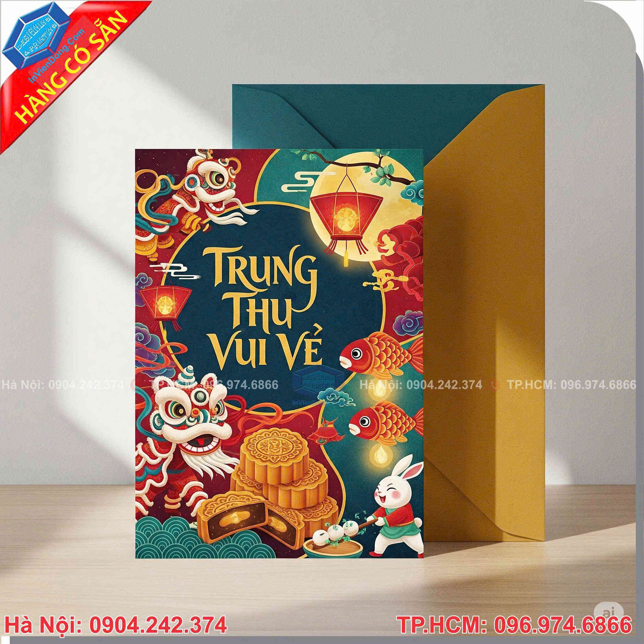 Thiệp trung thu 2025