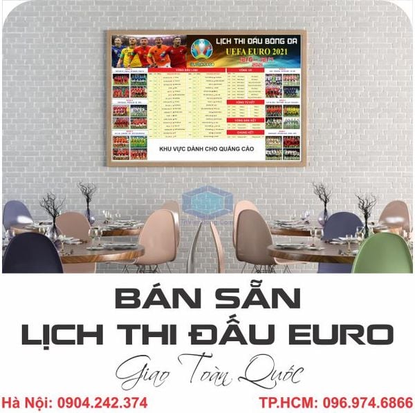 Lịch thi đấu bán kết euro