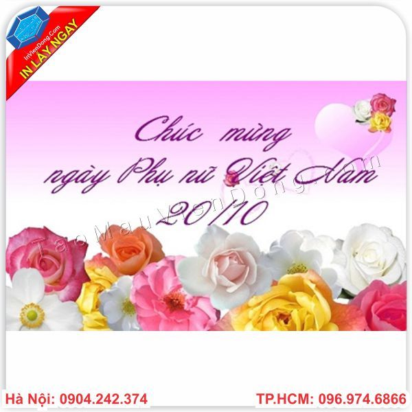 Nơi bán thiệp chúc mừng 20/11 đẹp – In Viễn Đông