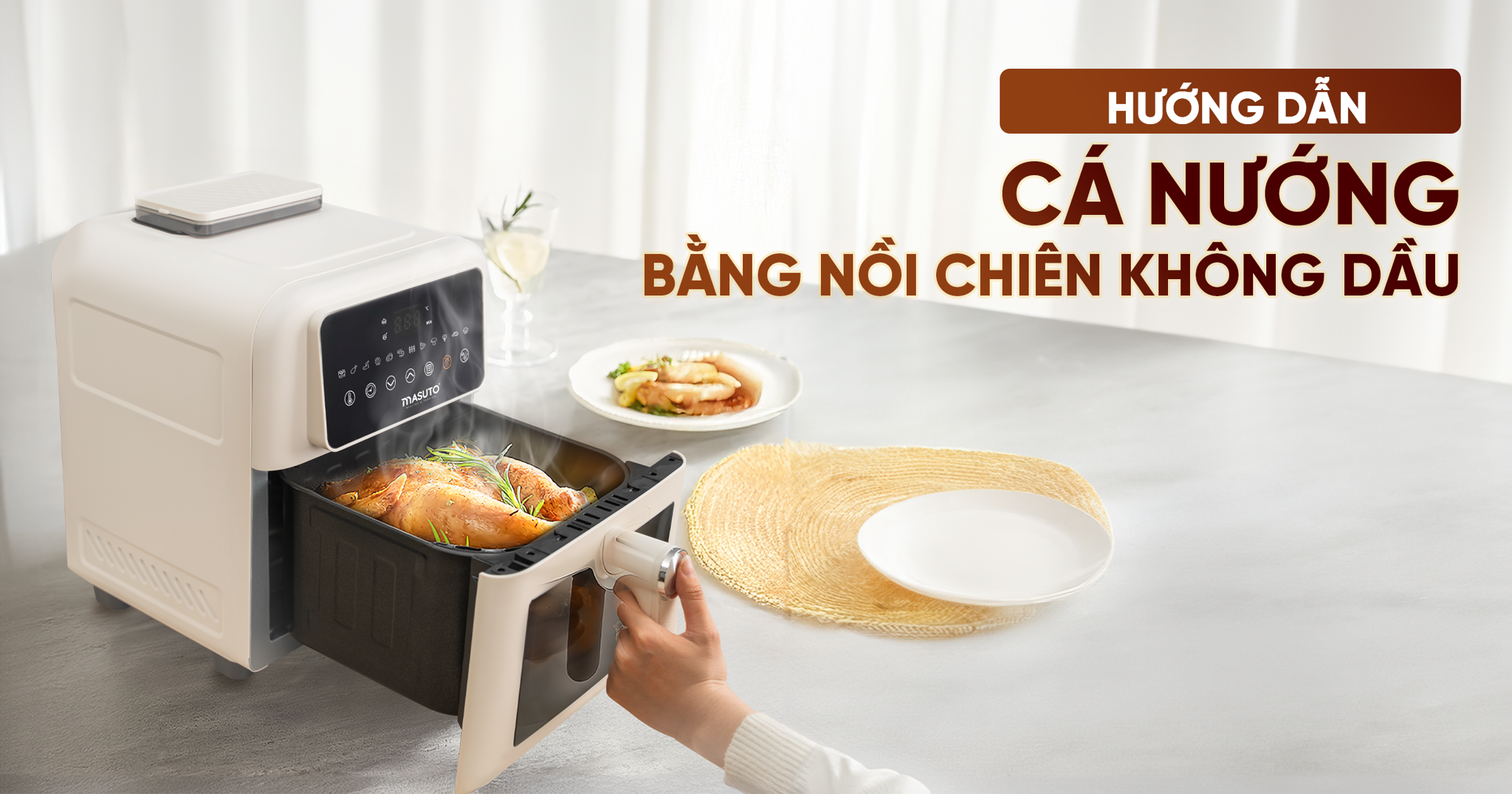 Cá Nướng Bằng Nồi Chiên Không Dầu Mềm Ngon Tại Nhà