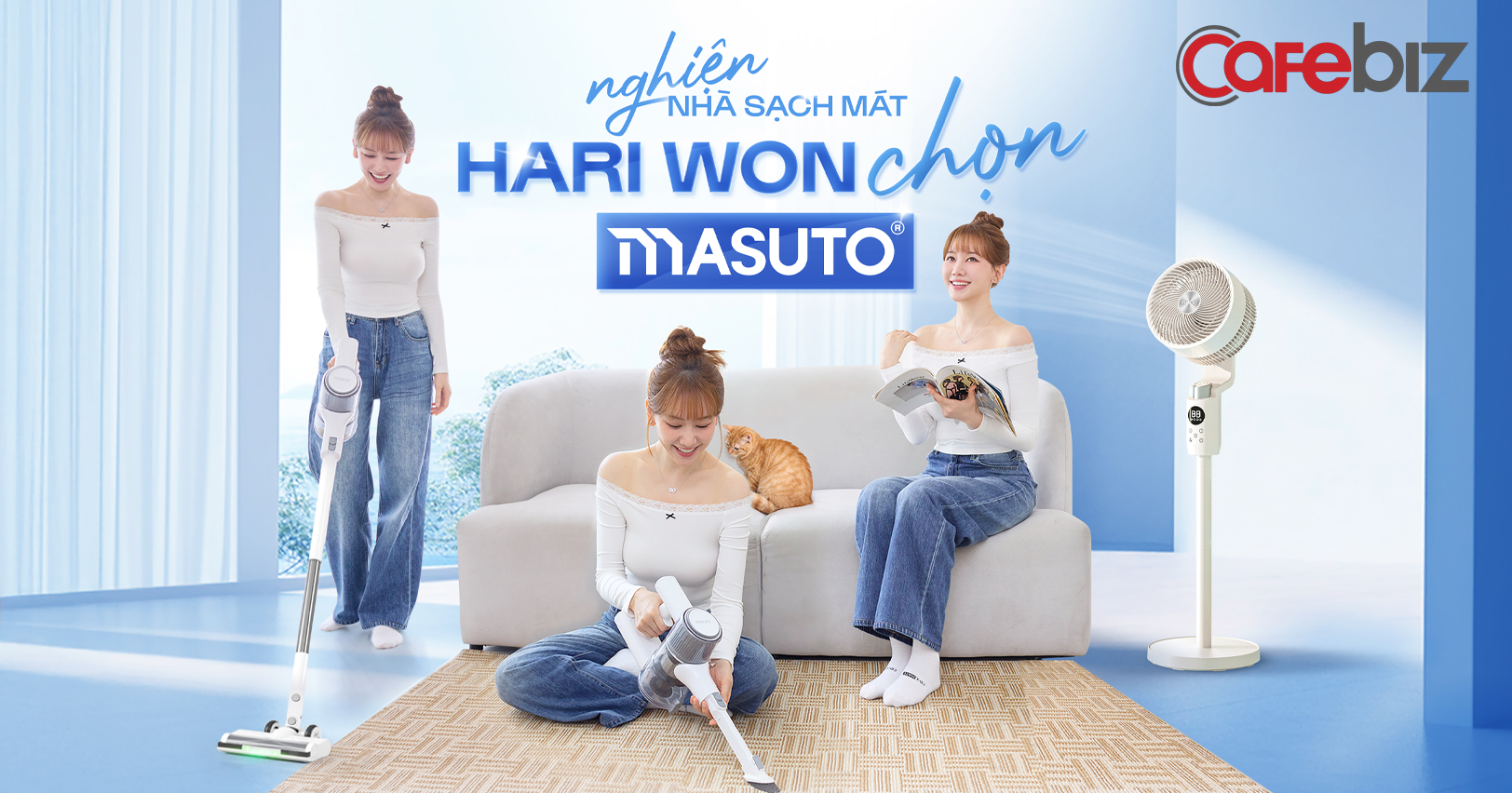 [CafeBiz] Hari Won chọn Masuto: Bí quyết để 