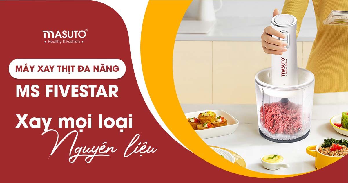 MÁY XAY THỊT NHỎ GỌN XAY MỌI THỨ SIÊU NHUYỄN MỊN