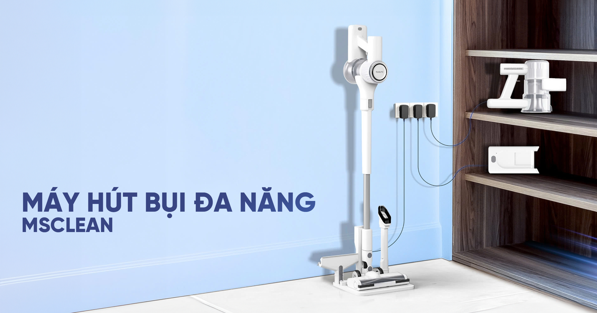 Masuto Ra Mắt Máy Hút Bụi Đa Năng Không Dây
