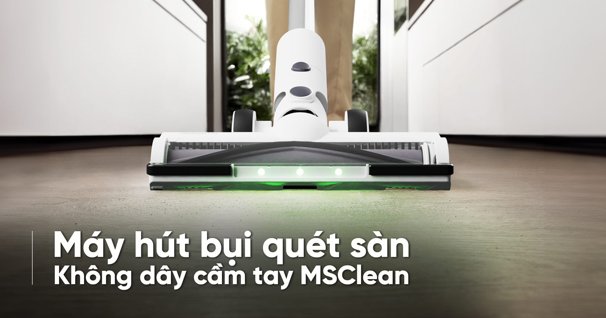 Chiến binh mới nhà Masuto chính thức lộ diện: Máy Hút Bụi Quét Sàn Không Dây Cầm Tay
