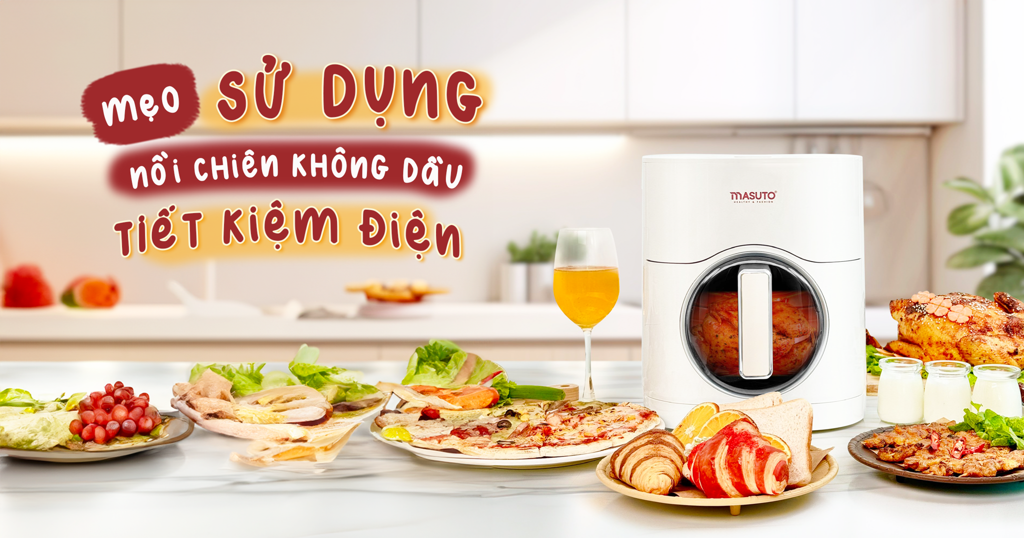 Sử Dụng Nồi Chiên Không Dầu Tiết Kiệm Điện Với Các Mẹo Sau