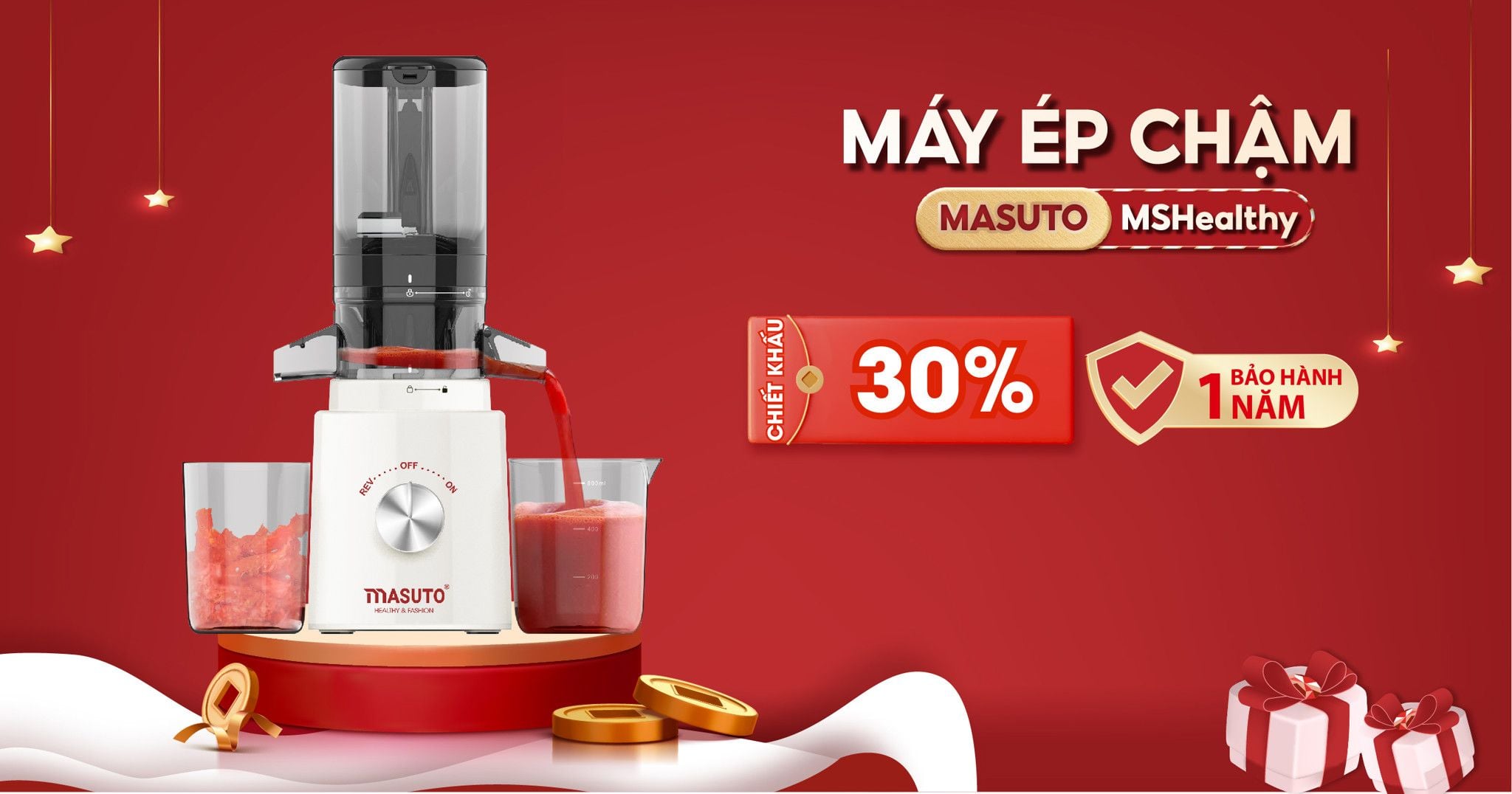 Máy ép chậm Masuto MShealthy