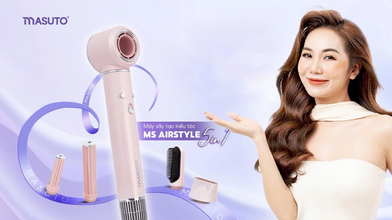 Chiếc máy sấy chỉ hơn 1 triệu đồng đang làm mưa làm gió: Xinh, xịn, cool lại còn 5 trong 1!