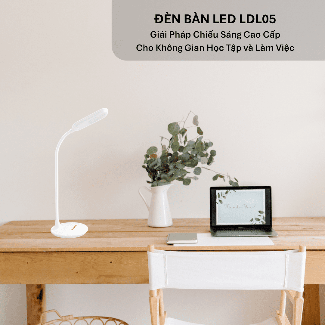 Đèn bàn led chống cận Điện Quang ĐQ LDL05 3W