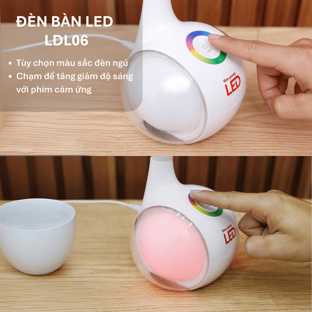 Đèn bàn LED chống cận Điện Quang ĐQ LDL06 5W