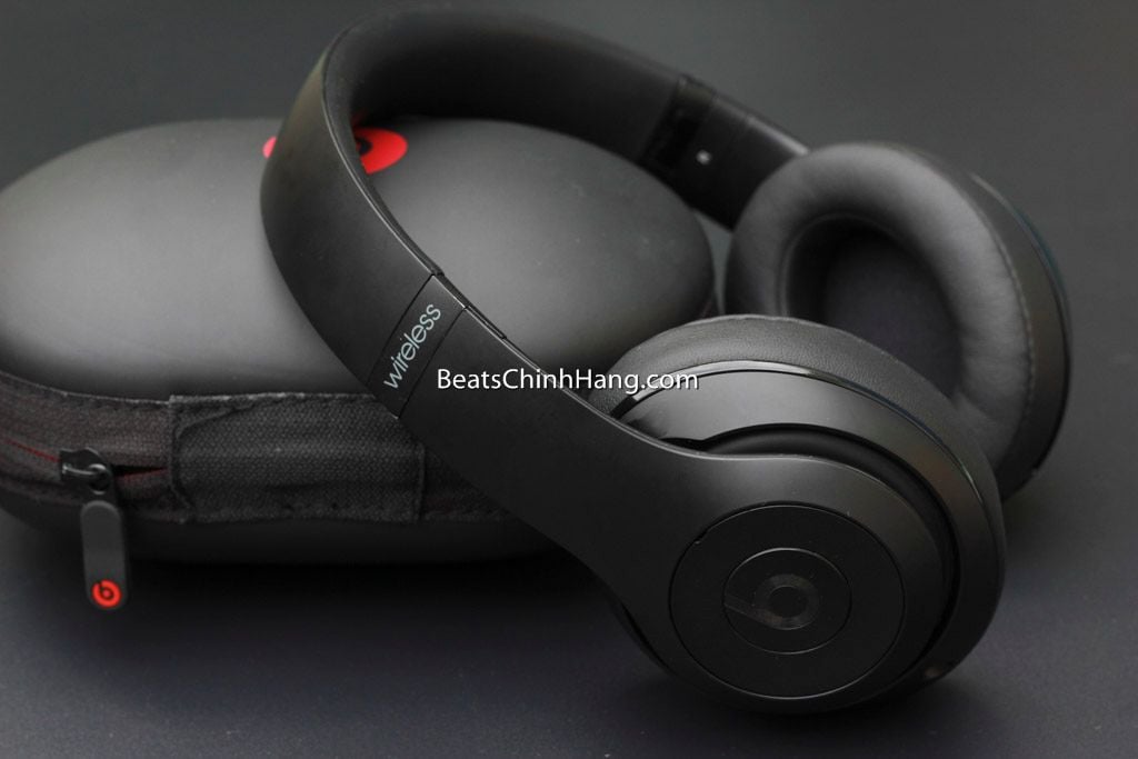 TAI PHONE BEATS STUDIO WIRELESS  MATTE BLACK CHÍNH HÃNG NO BOX