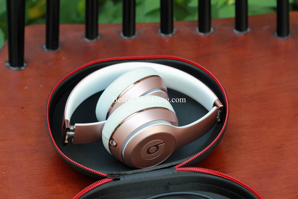 Tai phone Beats Solo 3 Wireless chính hãng Rose Gold Nobox