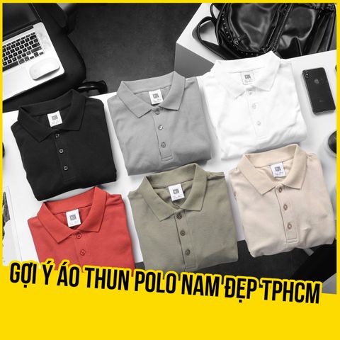 Gợi ý các áo thun polo nam đẹp tại TPHCM