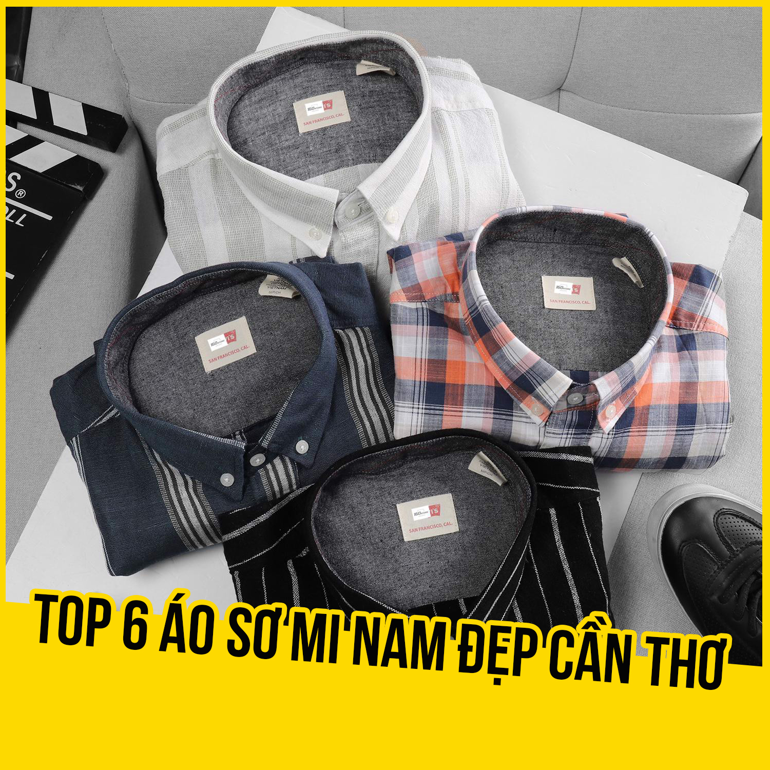 Top 6 áo sơ mi nam đẹp ở Cần Thơ